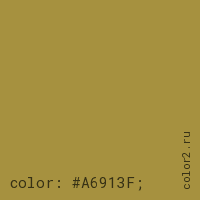 цвет css #A6913F rgb(166, 145, 63)